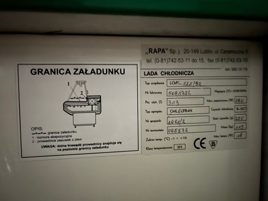 Холодильна вітрина “Rapa”