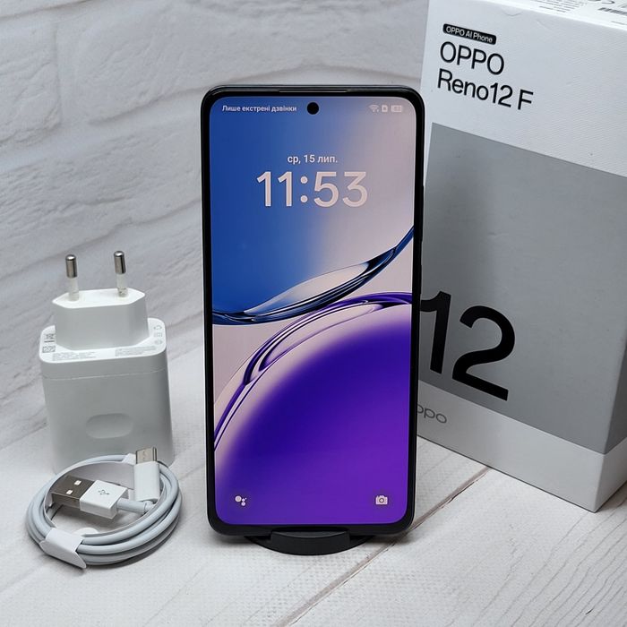 Продам телефон OPPO Reno 12 F 8/256Gb NFC в гарному стані