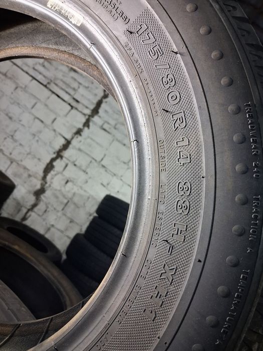 175/80 14 Michelin Energy Saver шини б/у літо Комплект