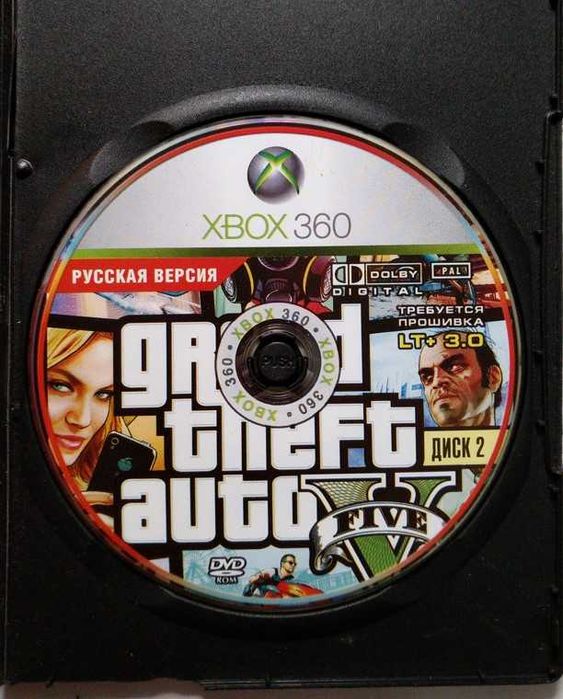 Коллекционный диск GTA V Five