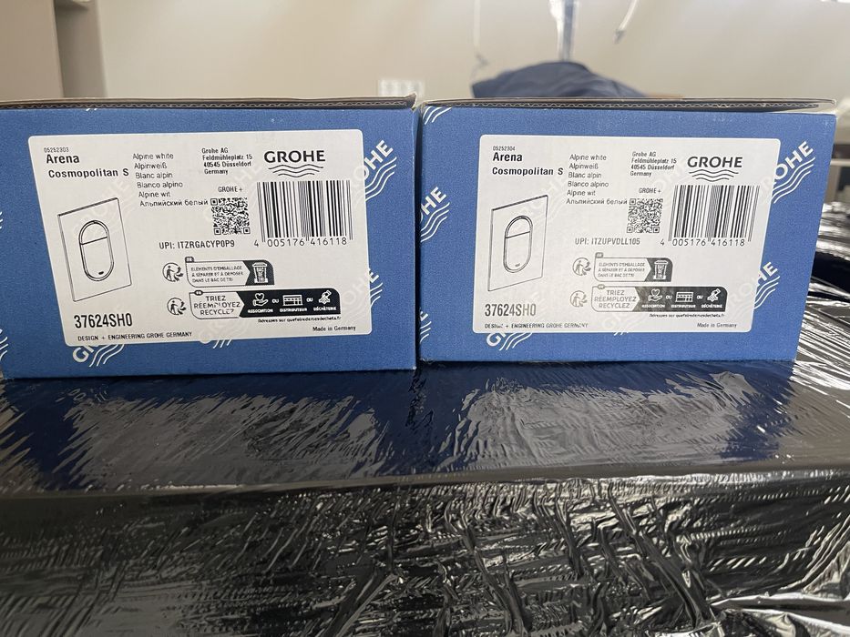 Клавіша змиву Grohe Arena Cosmopolitan S альпін-білий (37624SH0)