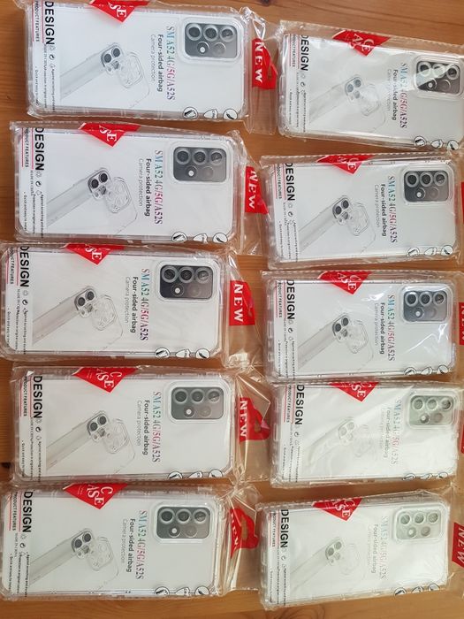 Etui Antishock do Samsung Galaxy A52 / A52S Przezroczysty