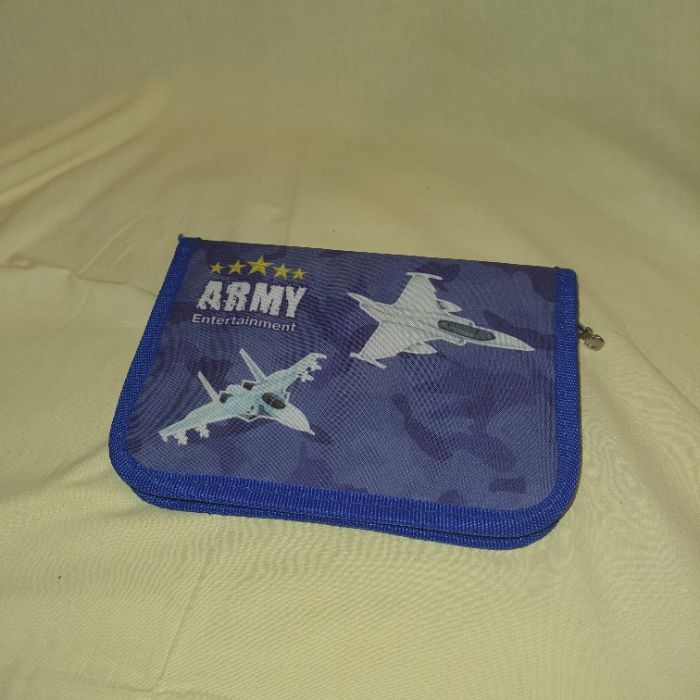 Пенал 1 отделение на молнии CFS Cool For School AIRCRAFT Army Entertai