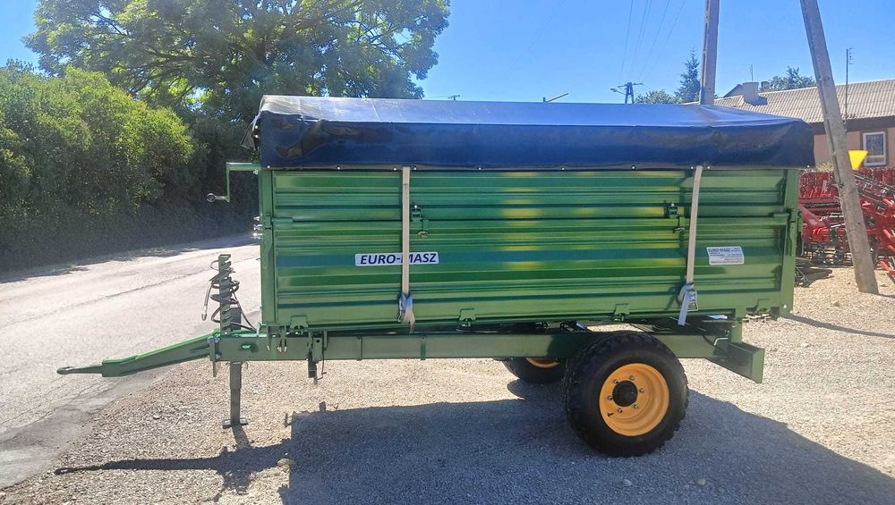 PRZYCZEPA ROLNICZA 3t jednoosiowa euro-masz WYWROTKA