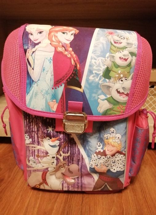 Plecak Frozen różowy