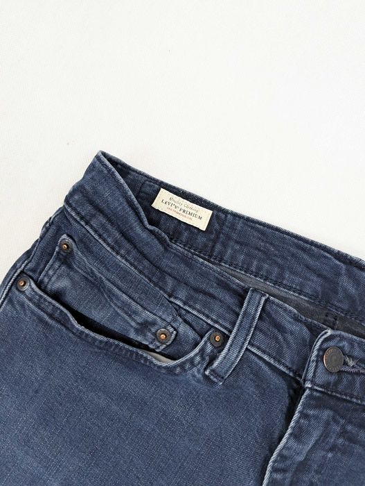 Levi's 511 niebieskie spodnie jeansowe jeansy 34/32 M