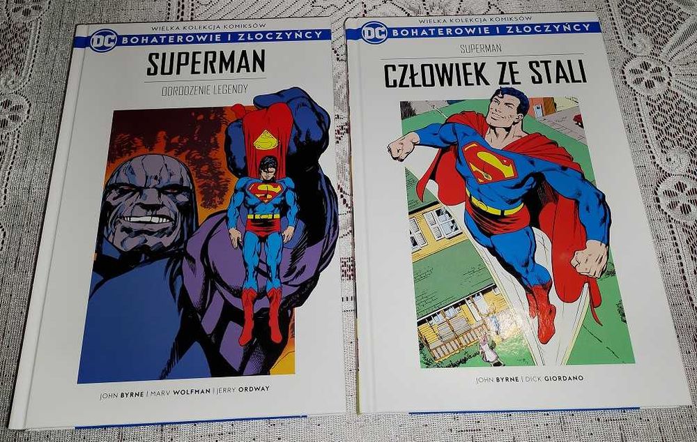 Superman i Człowiek ze Stali -2 tomy