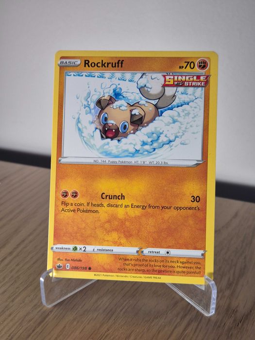 Karta Pokemon TCG: Rockruff (CRE 086)