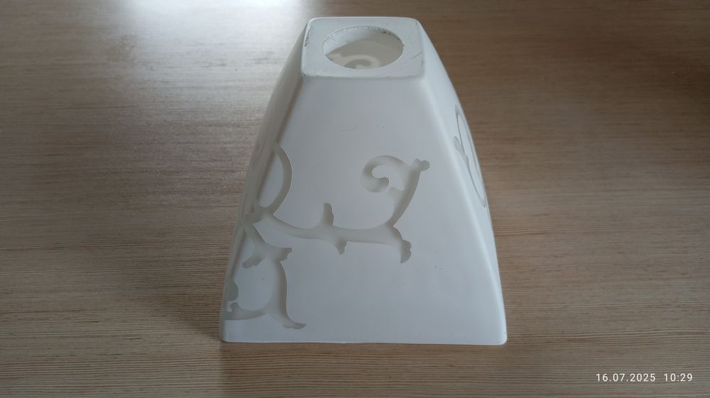 Klosz do lampy szklany