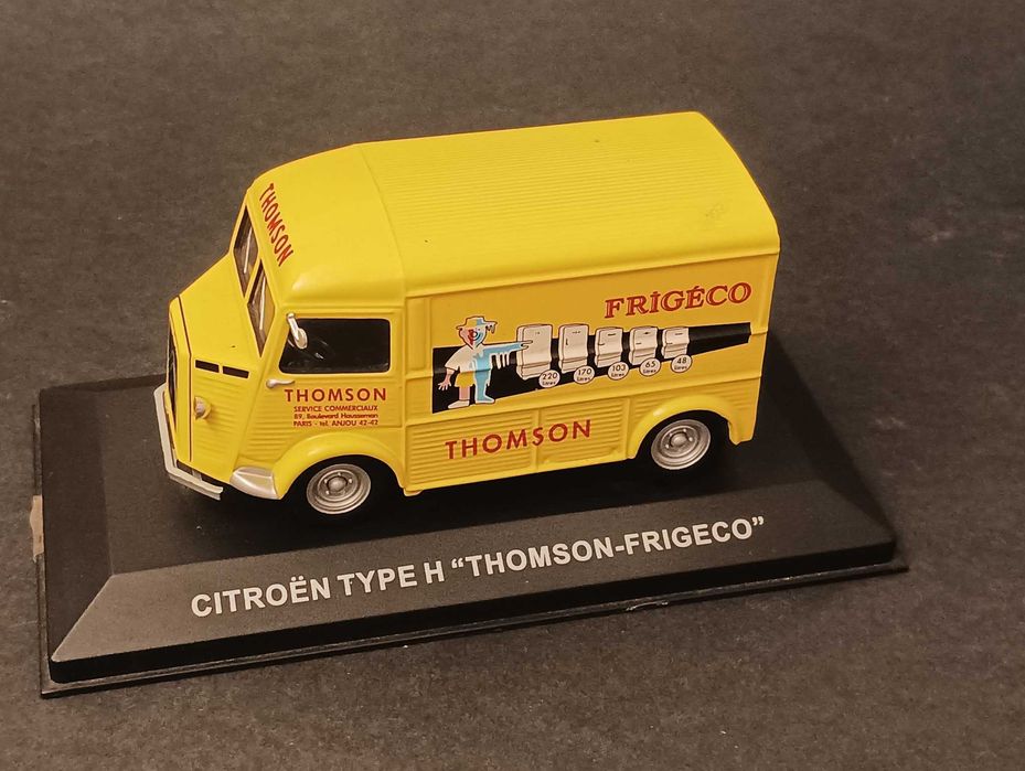 Miniatura Citroen Type H com tampa acrílica 1.43