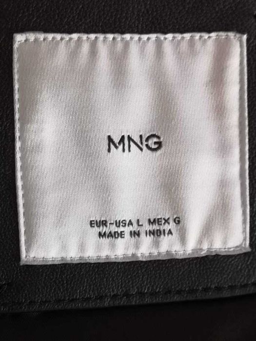 kurtka skórzana męska MANGO