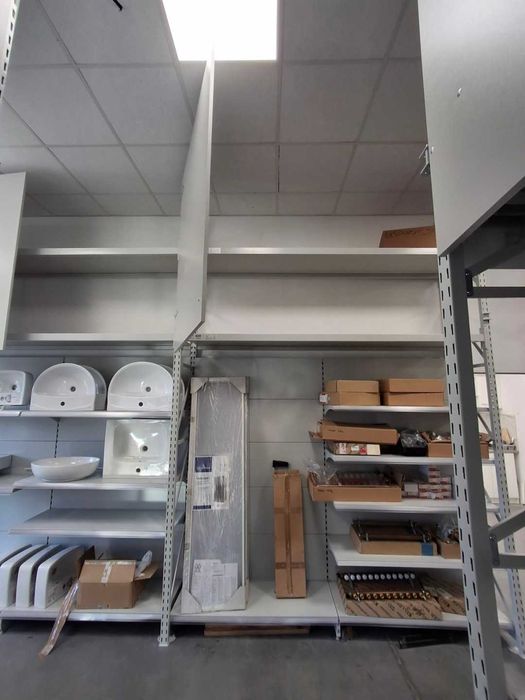 Regał magazynowo-ekspozycyjny MAGO NX MINI  jednostronny, 3600 mm