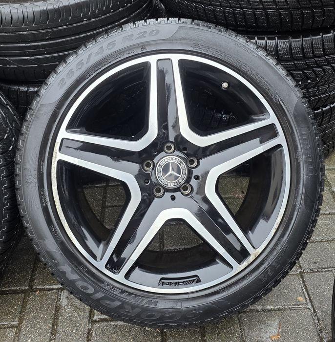 (#13) Mercedes-Benz 20" AMG Klasa ML W166 Koła Felgi Alufelgi Komplet