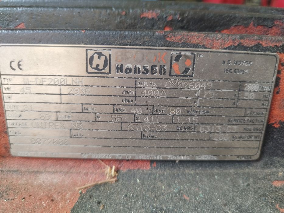 Sprzedam 2 silniki 45 kw