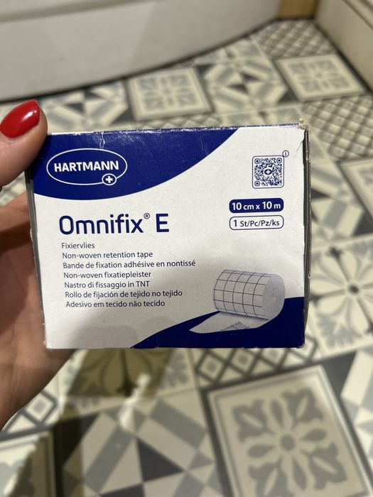 Plastry Omnifix E 10cm x 10m mocne opatrunkowe