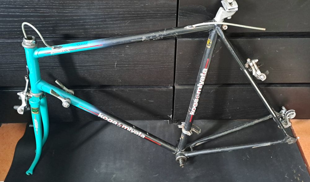 Quadro bicicleta Koga miyata aceito retoma