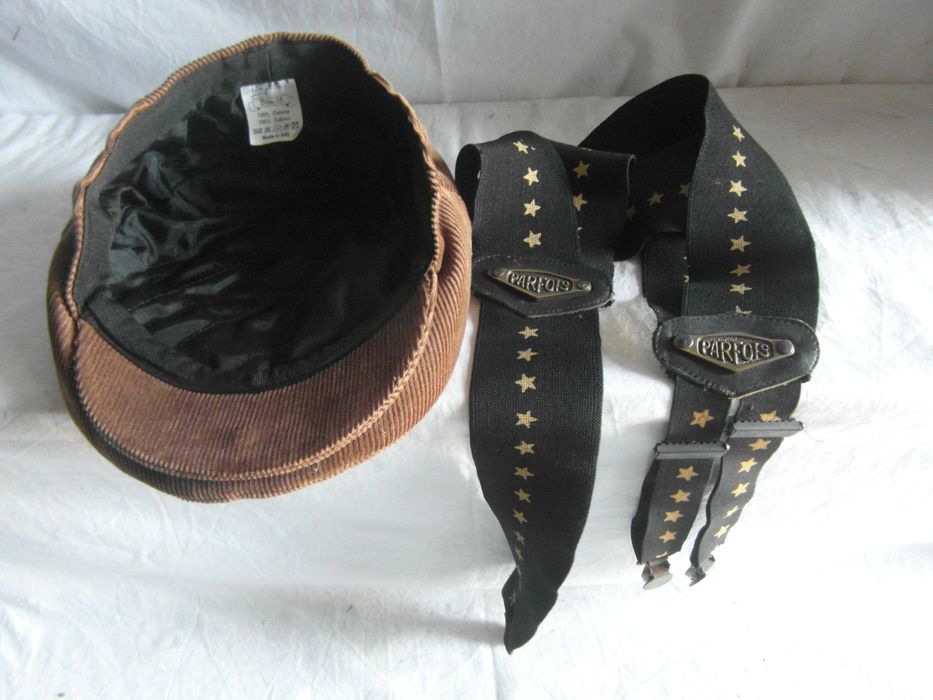 Boina suspensórios, saco pão boina Madeira