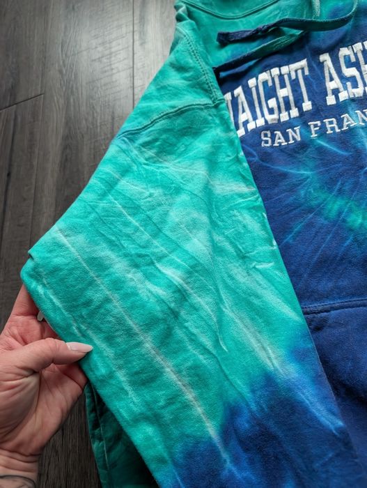San Francisco Haight Ashbury bluza unisex tie dye handmade unikat over