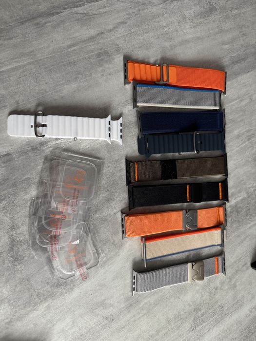 Ремешки ,Браслеты Apple Watch 1/11, Ultra 1.2 42-49mm защитные стекла