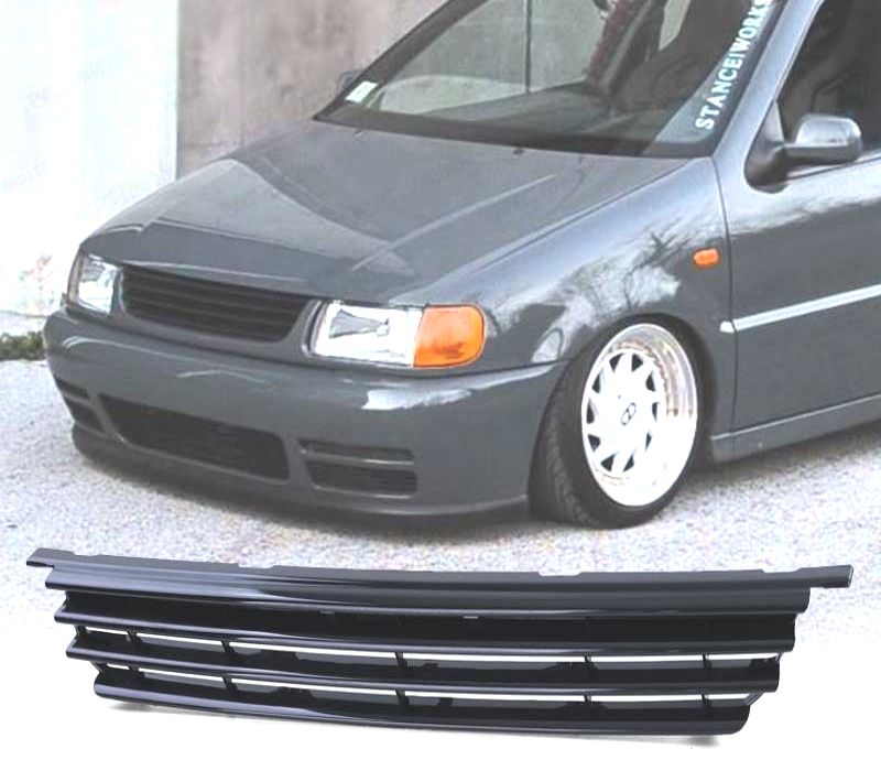 GRELHA FRONTAL VOLKSWAGEN VW POLO 94-99 PRETA