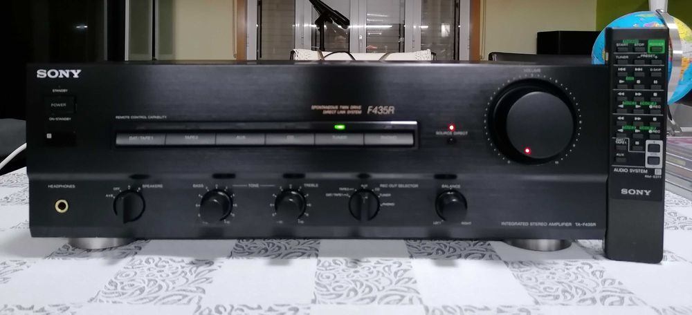 Amplificador Sony TA-F435R + Leitor De Sony CDP-497, Excelente Estado