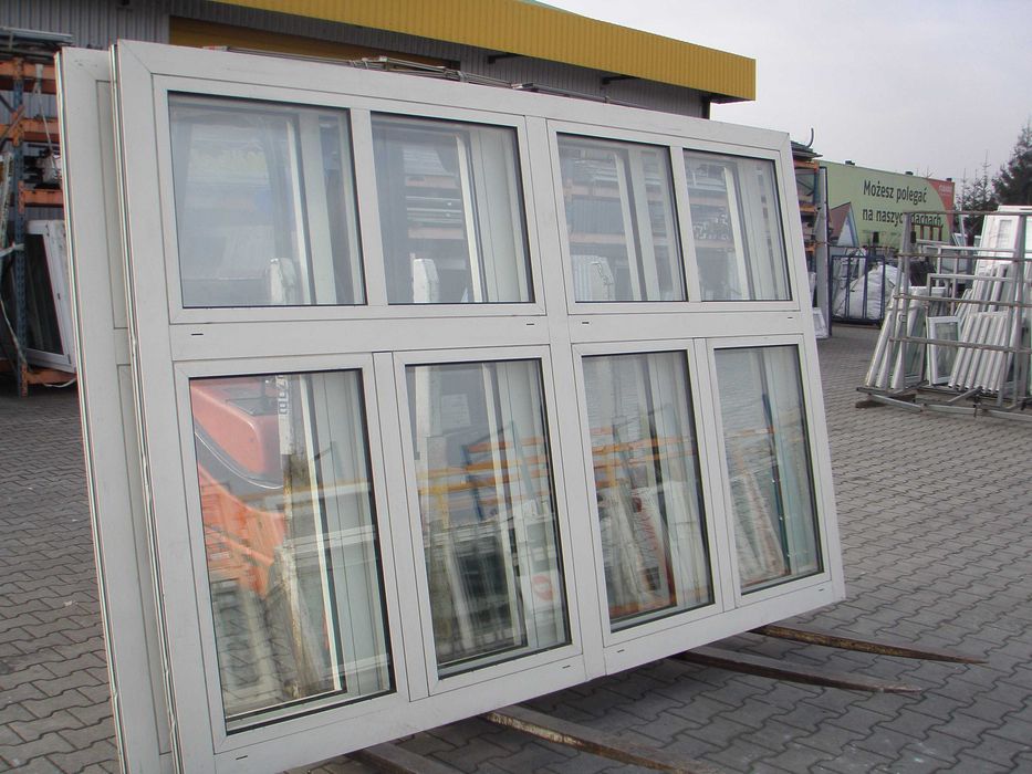 Okno aluminiowe 282x190