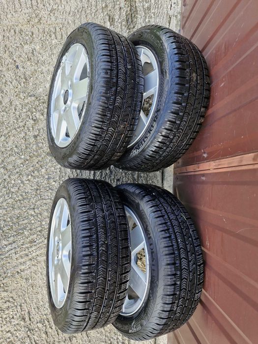koła opony felgi alufelgi 14 cali VW 4x100 Polo opony 185/55/14 komplet