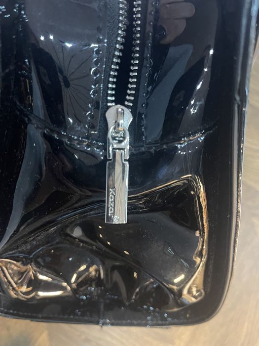 Kazar torba skórzana lakierowana