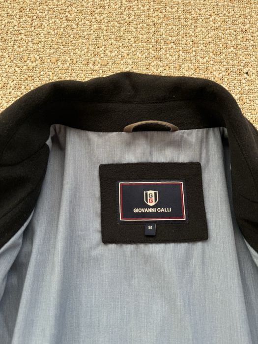 Sobretudo preto - lã - L