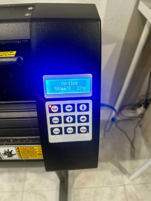 Plotter De Corte Profissional 720 Mm Com Suporte E Lcd Compatível Com Signmaster Tekmaquinas
