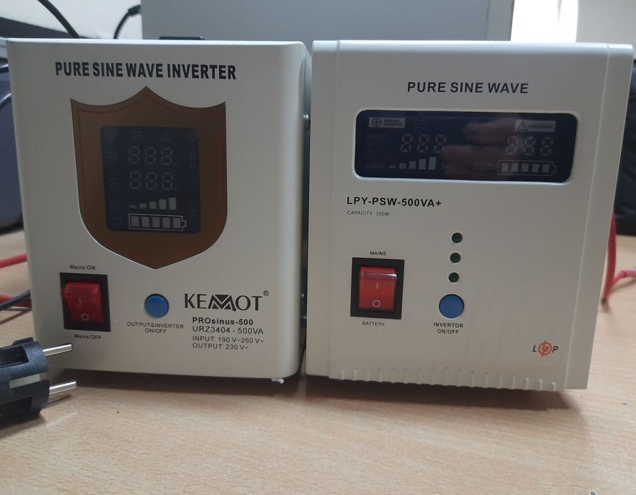 ДБЖ UPS під зовнішній акумулятор KEMOT LogicPower  Volt Polska 500VA