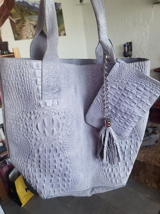 Shopper Skóra naturalna