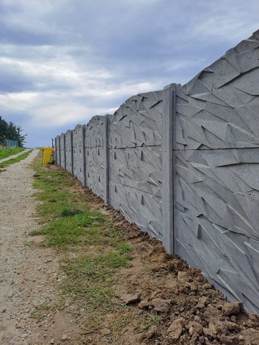 Betonowe ogrodzenia Szybka realizacja