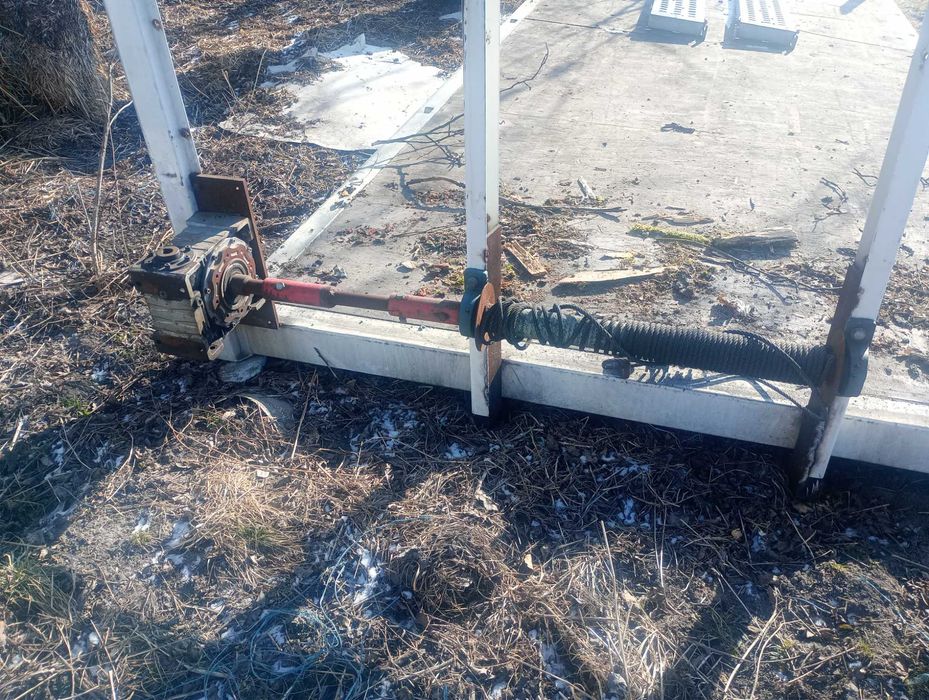 Wyciągarka Mechaniczna Lina Laweta Autolaweta Najazd Trapy Wjazdowe 3M