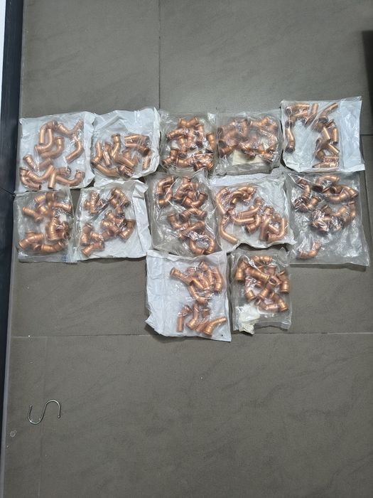 Kolanka zaciskowe miedziane