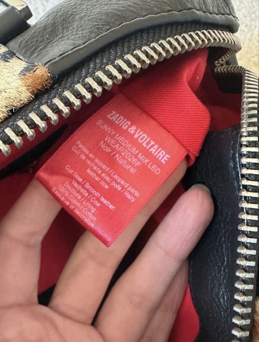 Mala Sunny da Zadig&Voltaire verdadeira