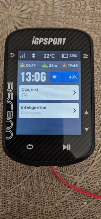 Licznik rowerowy z nawigacja