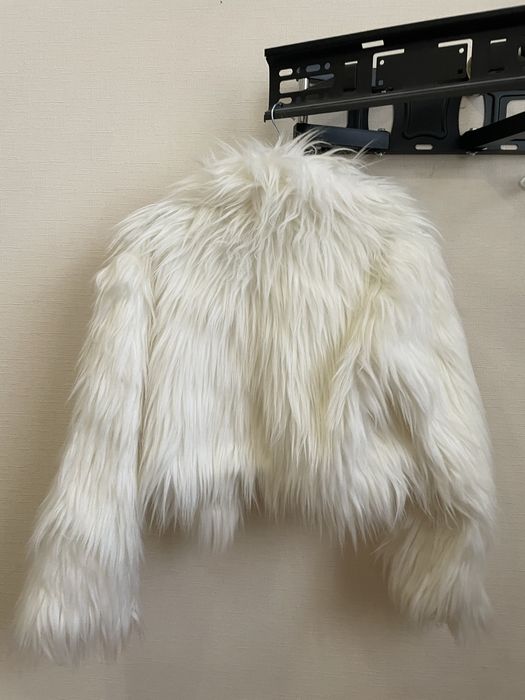 Шуба zara экомех