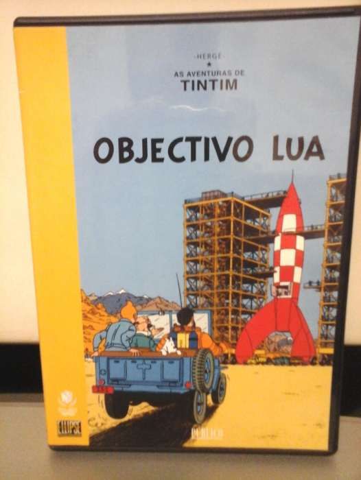 DVD Tintim Objectivo Lua Filme As Aventuras de Tintin ENTG JÁ Objetivo