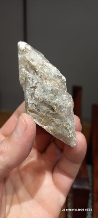 Minerały gips kryształ