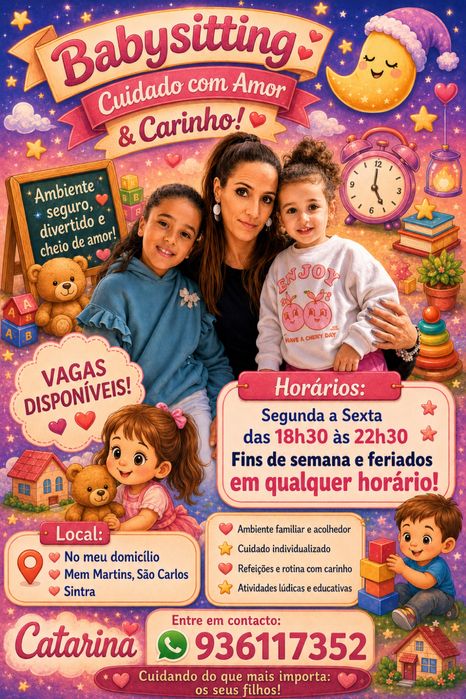 Babysitting (LER ANÚNCIO)
