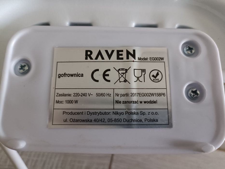 Gofrownica Raven