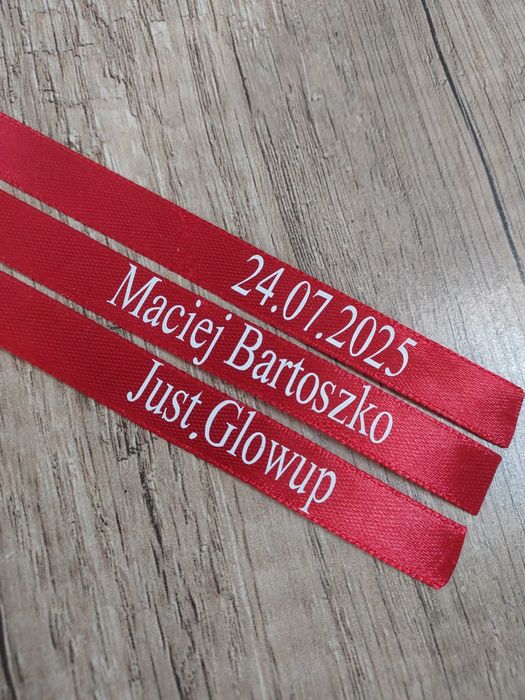 Winietki na wstążce