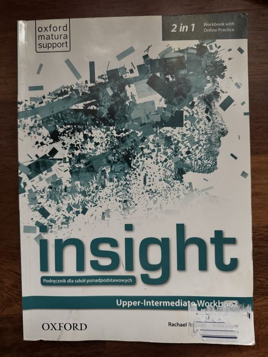 Insight uppper-intermediate workbook 2 in 1 ćwiczenia