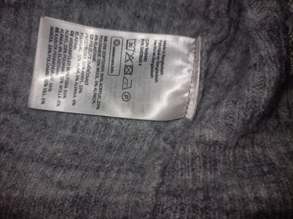 Sweter z welna Divided HM rozmiar XS