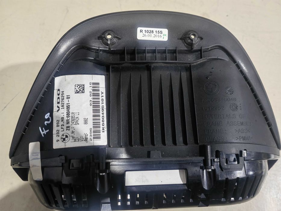 Quadrante/conta Kms BMW Serie 1 F20/F21 9232.892