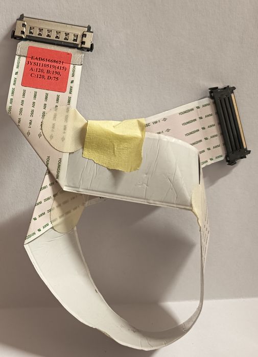 Logika t-con 46T03 C0K T460HW03 + taśma tv LG 42LV385S