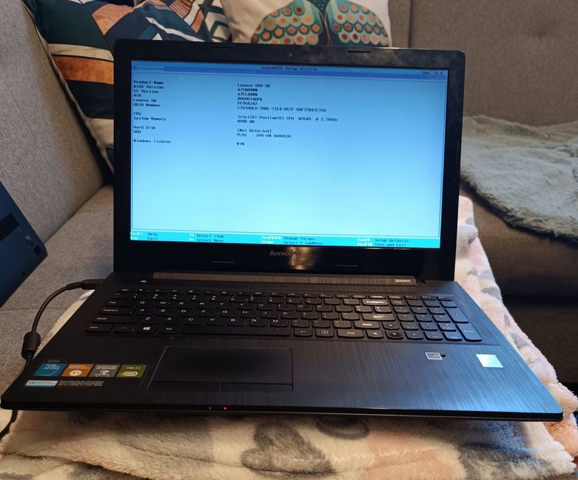 Laptop Lenovo G50-30 intel