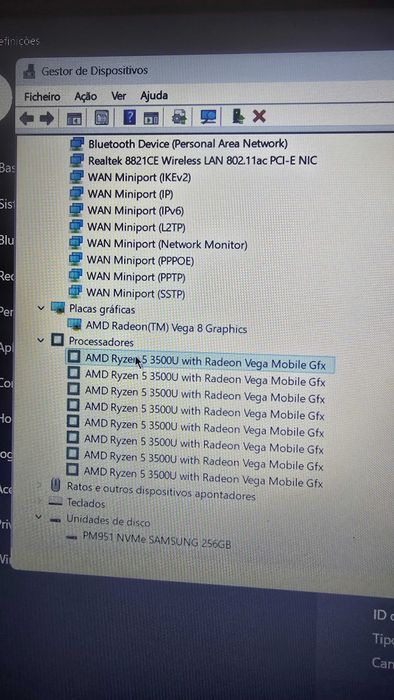 Portátil ASUS Ryzen 5 8GB RAM SSD 256GB Full HD