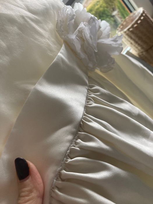 Biała Sukienka Do sypania kwiatków